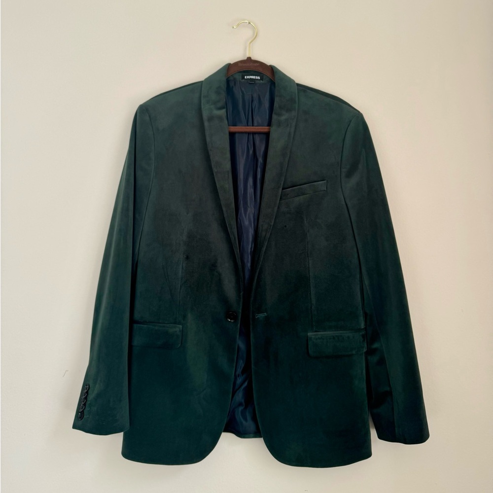 Velvet Green Men’s Blazer